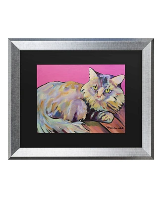 Pat Saunders-White Catatonic Matted Framed Art - 27" x 33"