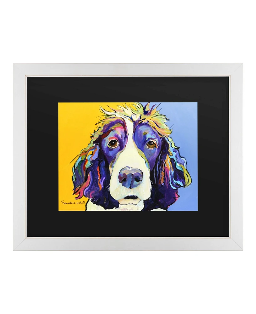 Pat Saunders-White Sadie Matted Framed Art - 20" x 25"