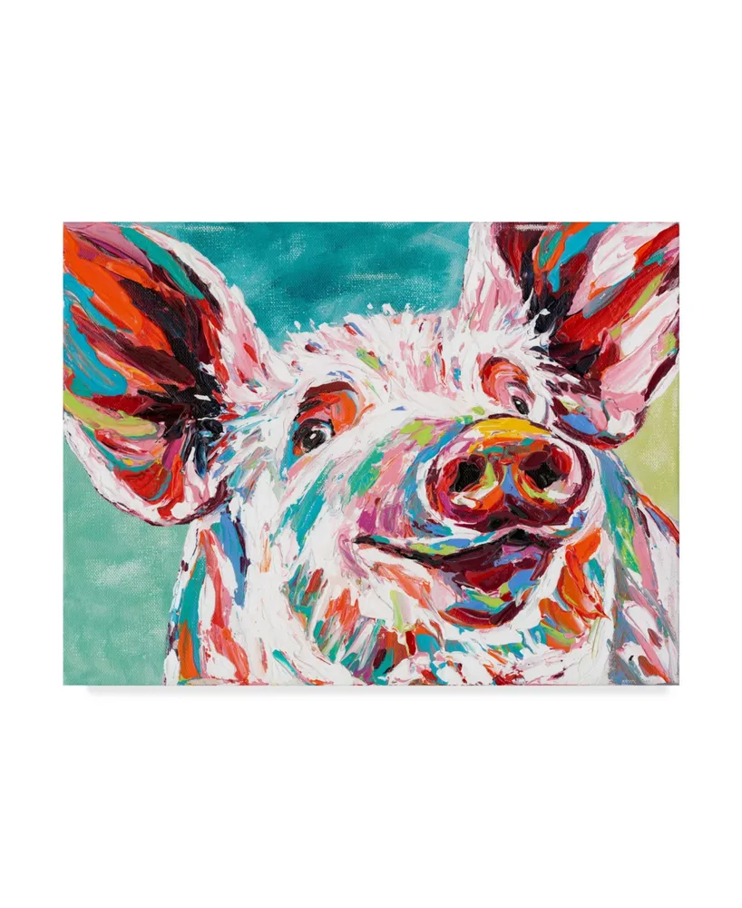 Carolee Vitaletti Piggy I Canvas Art
