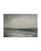 William Trost Richards New Jersey Beach Canvas Art - 37" x 49"