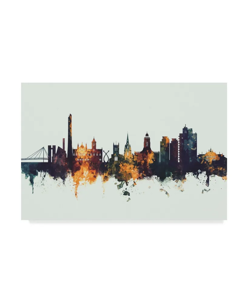 Michael Tompsett Northampton England Skyline Iv Canvas Art