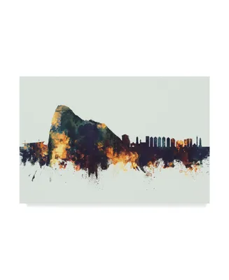 Michael Tompsett Gibraltar Skyline Iv Canvas Art - 20" x 25"