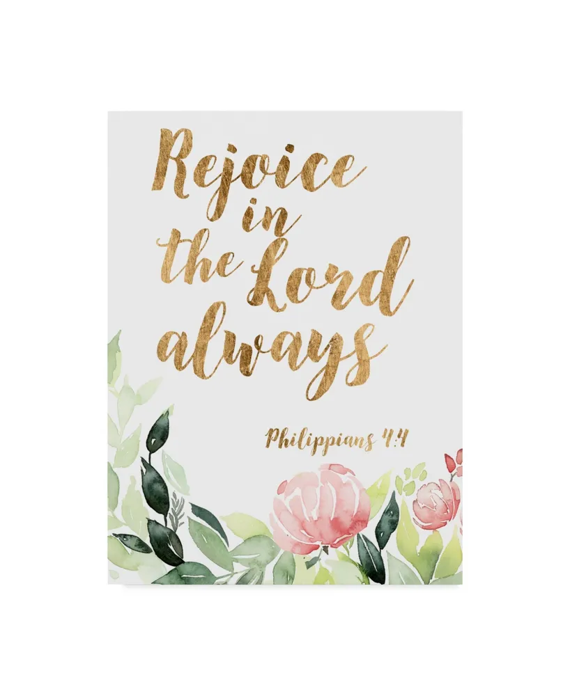 Studio W Grace Words Floral Ii Canvas Art