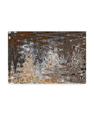 American School Lone Pine River Abstract 8 Canvas Art