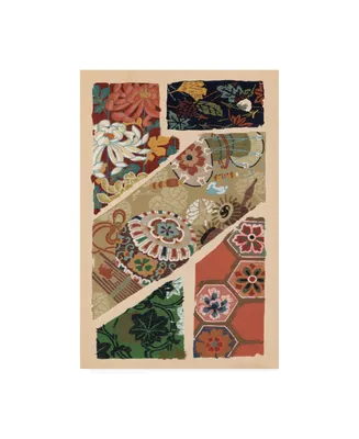 Ema Seizan Japanese Textile Design V Canvas Art