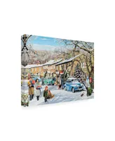 Trevor Mitchell Home For Christmas Canvas Art - 19.5" x 26"