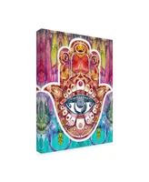 Dean Russo Hamsa Abstract Color Canvas Art - 19.5" x 26"