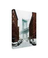 Bruce Gett The New York Blizzard Canvas Art - 15.5" x 21"