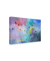 Julia Hacke Sky is the Limit Abstract Canvas Art