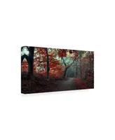 Leif Londal The Red Forest Canvas Art - 20" x 25"