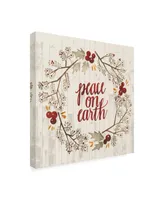 Grace Popp Rustic Christmas V Canvas Art