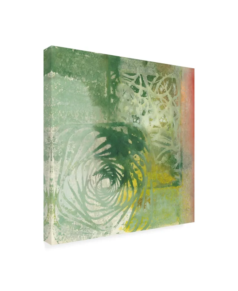 Joyce Combs Floral Breeze Ii Canvas Art