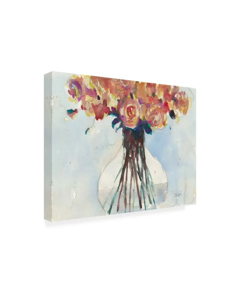 Samuel Dixon Faded Roses I Canvas Art