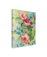 Danhui Nai Hibiscus Garden Ii Canvas Art