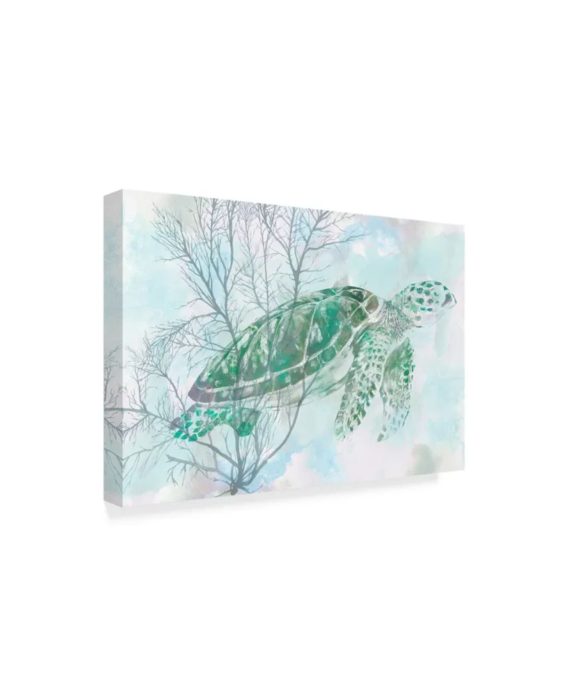 Studio W Watercolor Sea Turtle I Canvas Art - 15" x 20"