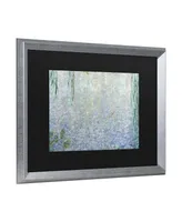 Claude Monet Waterlillies Morning Ii Matted Framed Art