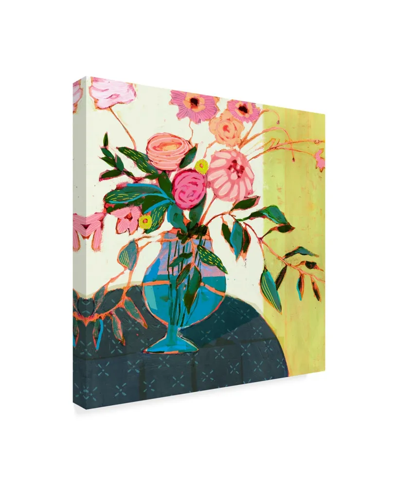 Victoria Borges Fanciful Flowers I Canvas Art