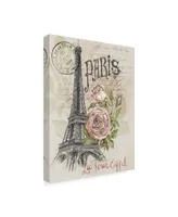 Jennifer Paxton Parker Paris Sketchbook I Canvas Art - 15" x 20"