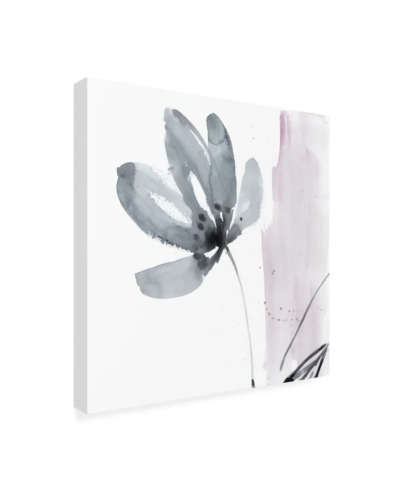 Jennifer Goldberger Ua Ch Blush Flower Splash I Canvas Art