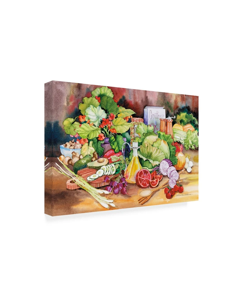Kathleen Parr Mckenna Garden Salad Canvas Art