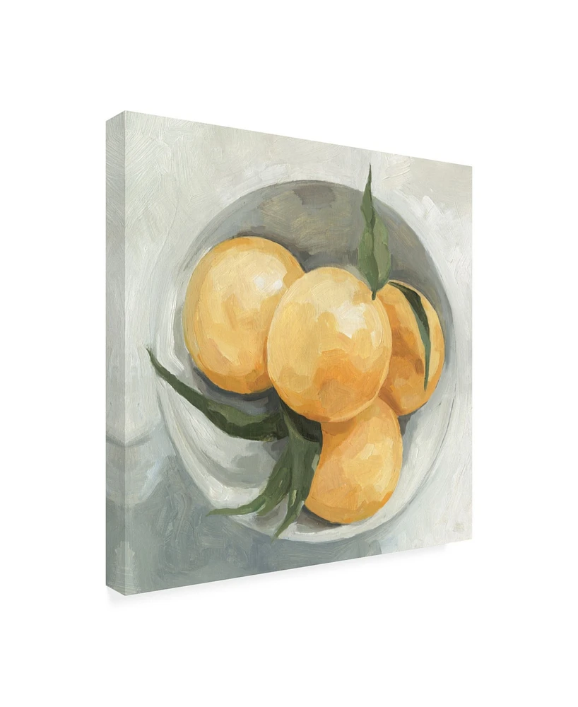 Emma Scarvey Fruit Bowl I Canvas Art - 15" x 20"