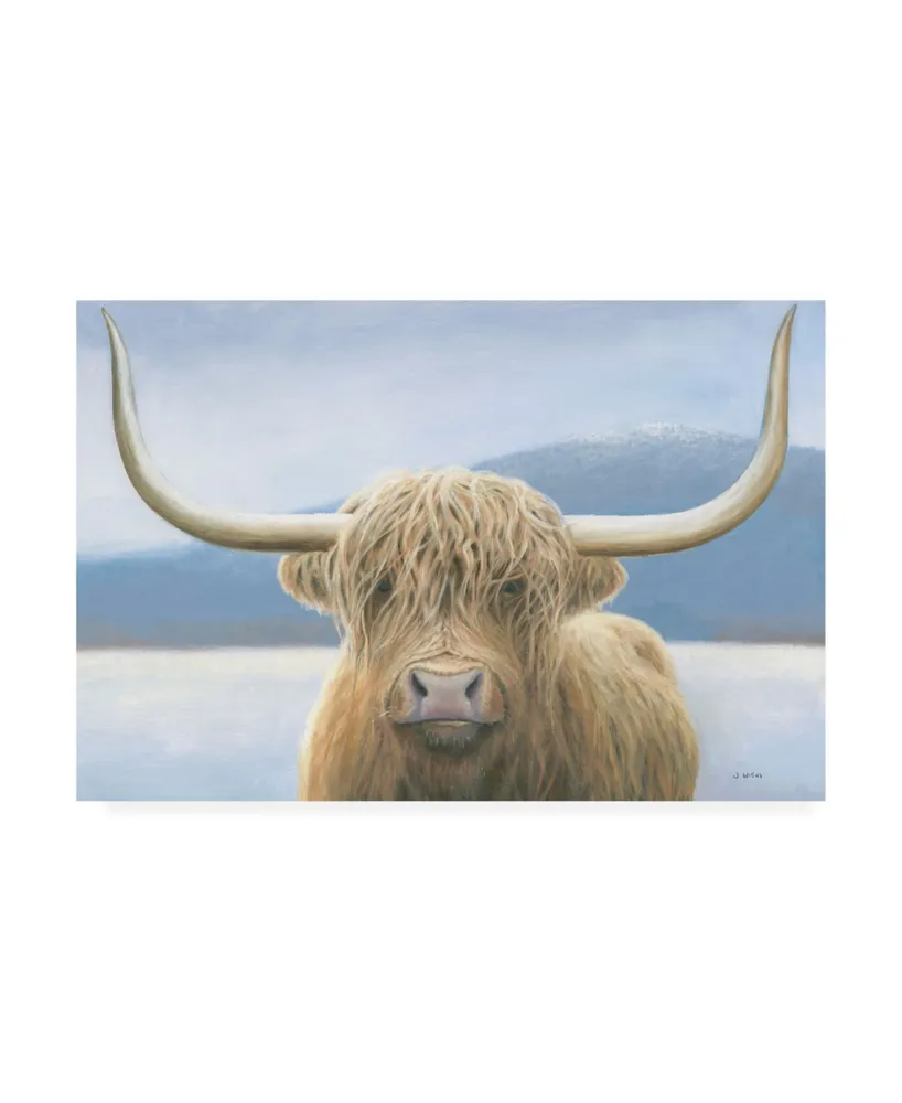 James Wiens Highland Cow Canvas Art