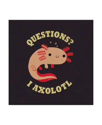 Michael Buxton Axolotl Questions Canvas Art