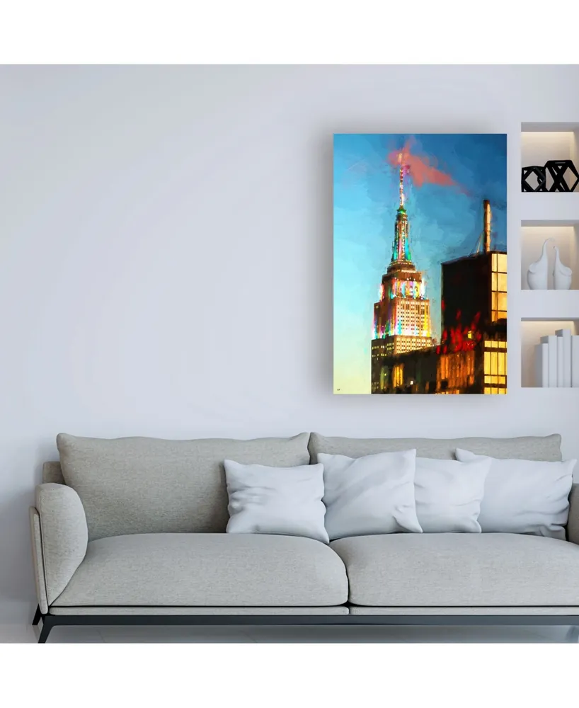 Philippe Hugonnard Top of the Empire State Building Canvas Art