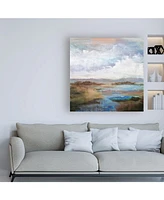 Karen Hal Along the Stream Canvas Art - 19.5" x 26"