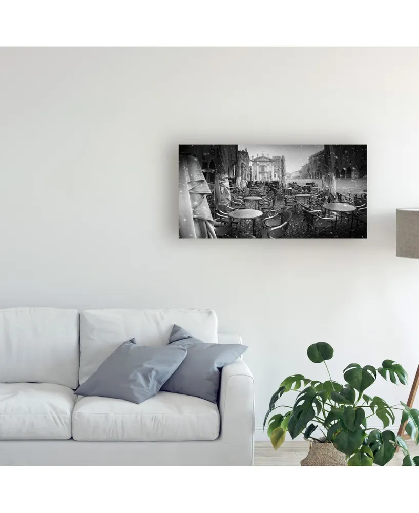 Luca Rebustini Just the Way I Dream My City 2 Canvas Art