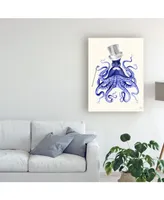 Fab Funky Octopus About Town Canvas Art - 19.5" x 26"