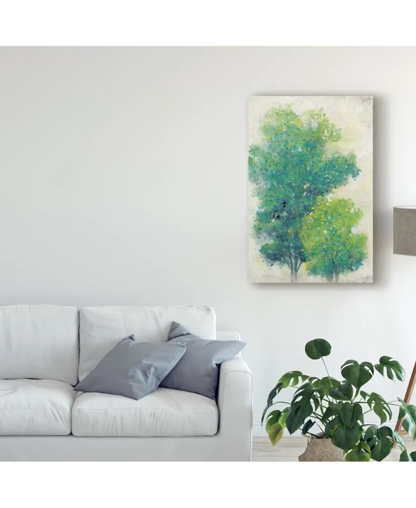 Tim Otoole A Pair of Trees I Canvas Art