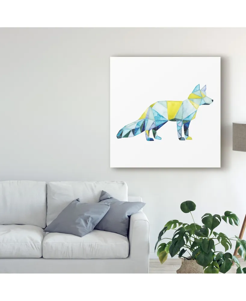 Grace Popp Geo Animal Iv Canvas Art