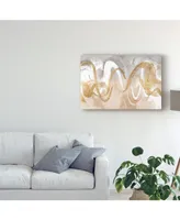 Jennifer Goldberger Infinite Swirl I Canvas Art