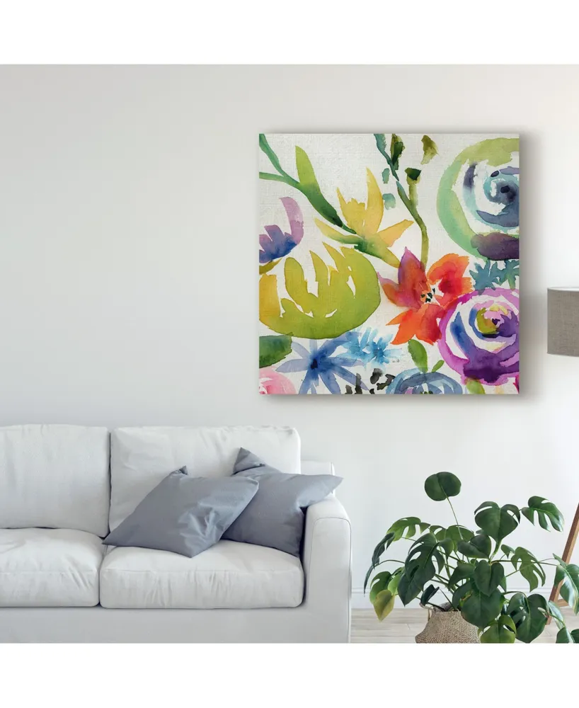 Chariklia Zarris Summer Spectrum Ii Canvas Art