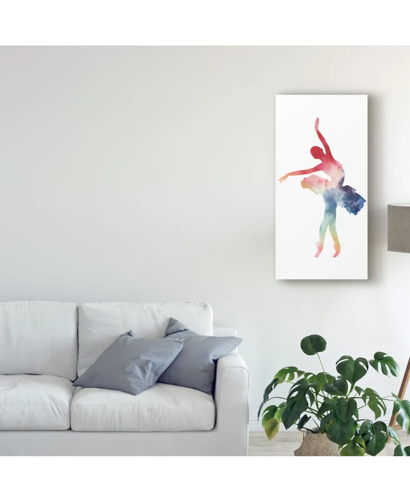 Grace Popp Ballerina Beam I Canvas Art - 15" x 20"