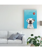 Victoria Coleman Party Dog V Canvas Art - 20" x 25"