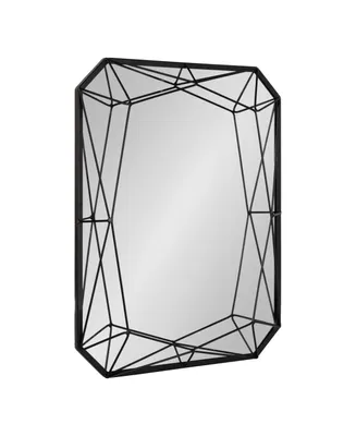 Closeout! Kate and Laurel Keyleigh Rectangle Metal Accent Wall Mirror - 22" x 28"