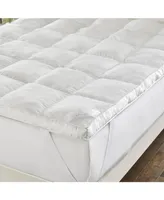 Rio Home Fashions Loftworks Super-Loft 3" Down Alternative Mattress Topper/Fiber Bed with Anchor Bands