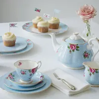 Royal Albert Polka Blue Collection