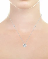 Effy Diamond Bezel 18" Pendant Necklace (1/2 ct. t.w.) in 14k White, Yellow or Rose Gold