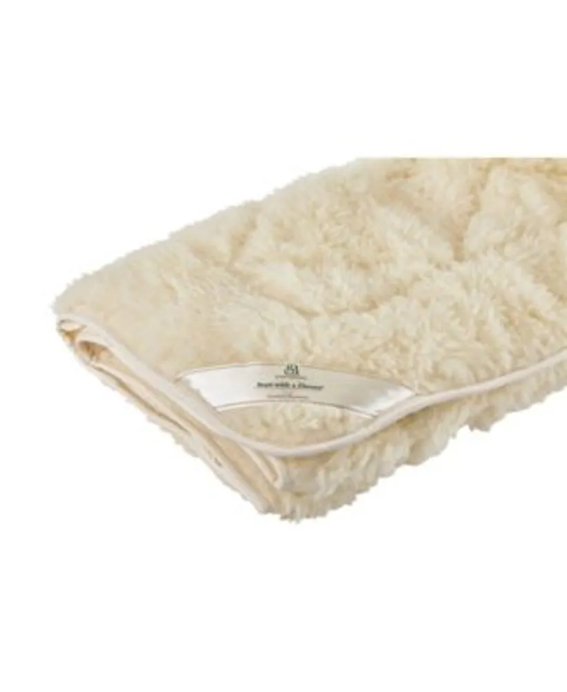 Mydual Washable Reversible Wool Mattress Pad Collection