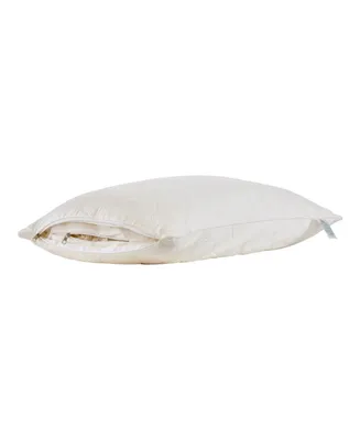 Sleep & Beyond Mywoolly, Natural, Adjustable and Washable Wool Pillow, Standard - Off