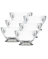 La Rochere Napoleon Bee 21-ounce Bowl, Set of 6