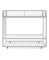 EveryRoom Elia Triple Twin Metal Bunk Bed