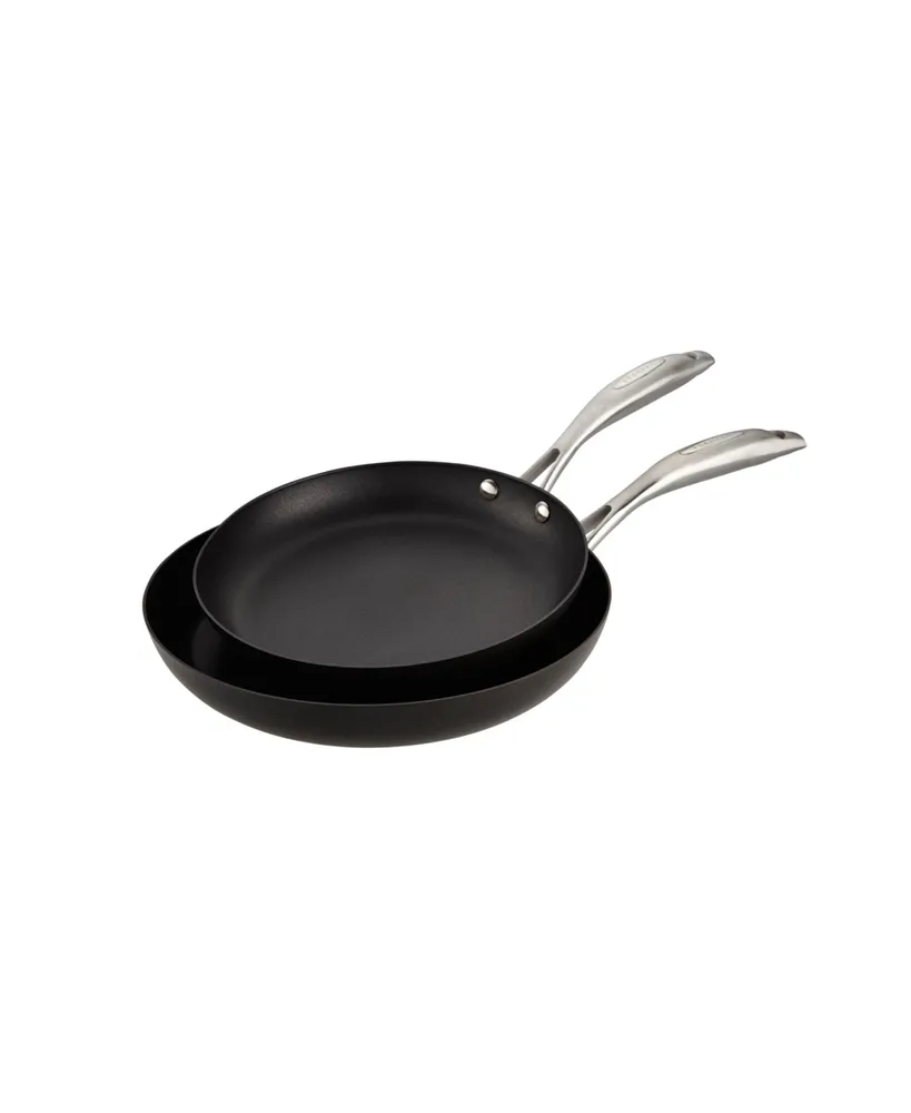 Scanpan ProIQ 9.5" and 11" Induction Suitable Nonstick 2-Piece Frypan Set, Black