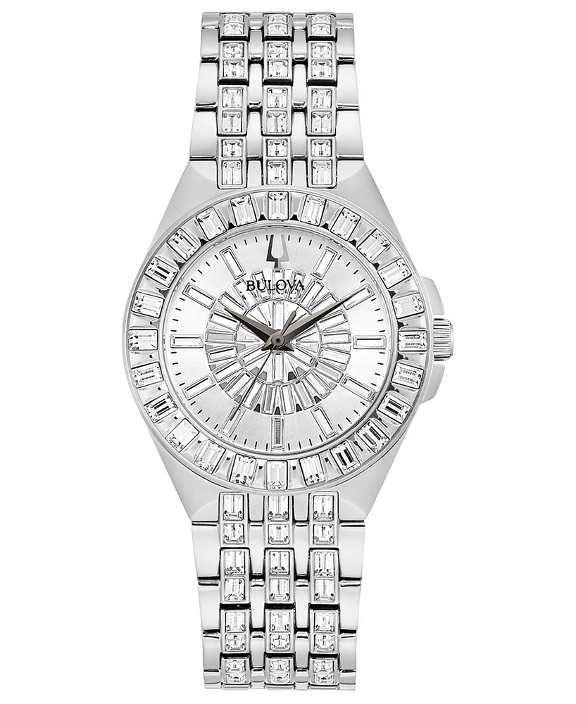 Bulova Women's Phantom Stainless Steel Bracelet Watch 32mm