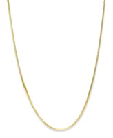 Giani Bernini 18K Gold over Sterling Silver Necklace, 16" Thin Snake Chain Necklace