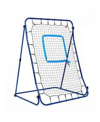 Hathaway Carom Baseball Pitching Rebound Net for Practice with Bag