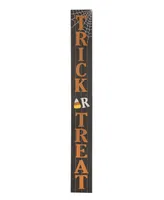 Glitzhome Wooden Trick or Treat Porch Sign